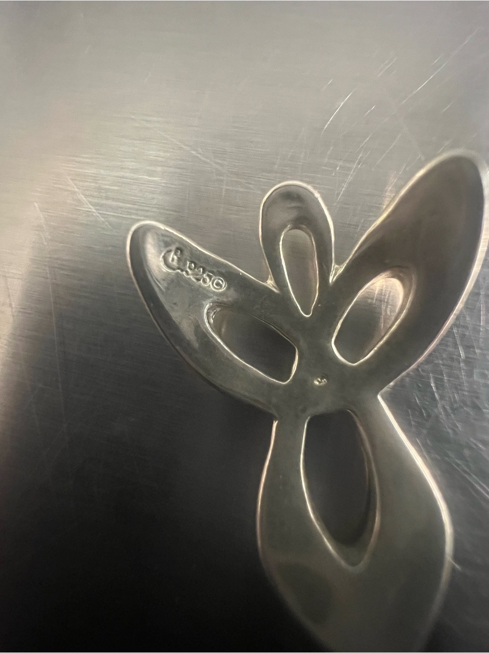 Carolyn Pollack Sterling Silver Floral Knot Pendant
